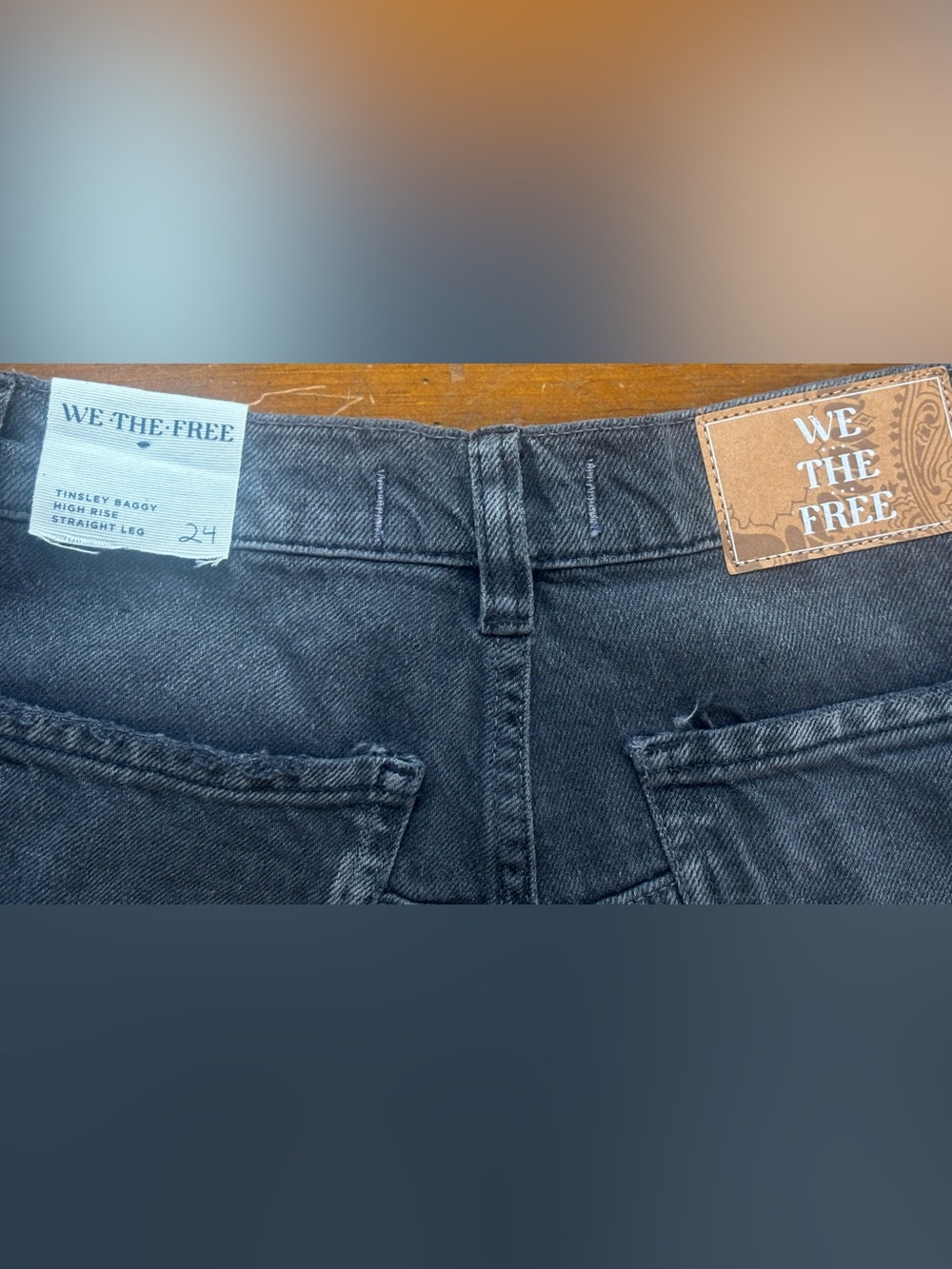 Free People We The Free Tinsley Jeans Size 24 - Picture 8 of 12